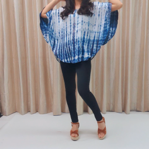 [034] [6006] Kaftan Butterfly BLouse TieDye/Loose Poncho TieDye/Kelawar Blouse Tie Dye