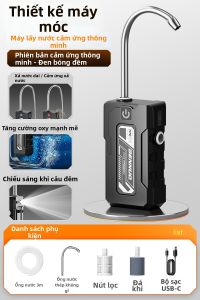 BENNUO | Bơm Nước Điện Tự Động Cảm Biến cho Câu Cá và Rửa Tay