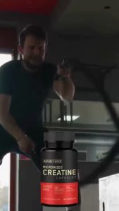 Nature’s Vigor Micronized Creatine Capsules – Energy Strength & Muscle Support