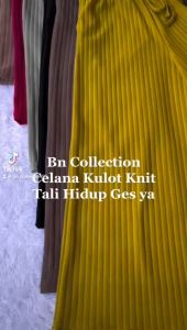 Celana Terlaris Kulot Knit Hornet Premium Super Jumbo / Kulot Bumil