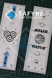 SAFYRE - Avatar the last air bender bookmark design minimalist bookmark design bookmark