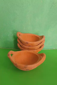 Set 10 nồi đất kho cá loại nhò 14 cm ( không nắp)
