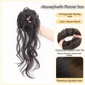 JUZITING | Korean Style Volumizing and Fluffy Bun Wig