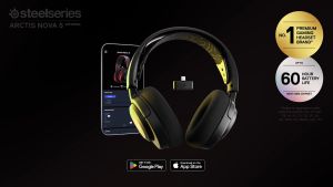 SteelSeries Arctis Nova 5 Wireless Gaming Headset 360 Spatial Surround Sound 2.4GHz / Bluetooth Headphone White 61671