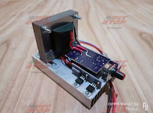 Power inverter PAC / VAC  4 MOSFET Trafo 5A flip flop adjustable STRONG & JOS COD MANTAP