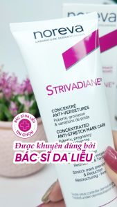 Kem bôi rạn da Noreva Strivadiane Concentrated 125ML giúp phòng ngừa và phục hồi rạn da