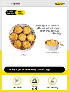 TAFUMAN | Nến Hơi Thơ Không Khói Không Mùi cho Tôn Giáo tại Nhà