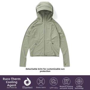 714street | Moisture-wicking Sun-protection Cool-feeling Outdoor Jacket