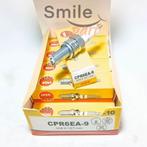 10 PCS Busi NGK CPR6 CPR6EA-9 Beat Vario Supra X 125 Satria FU Jupiter Mx Karisma NMAX Vixion Xeon