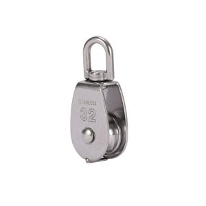 Moda Homehub Stainless Steel Single Pulley Fixed Pulley Block Single Wheel M15 M20 M25 M32