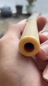 pipa gg asli lokal lawasan bulat panjang 10cm mulus