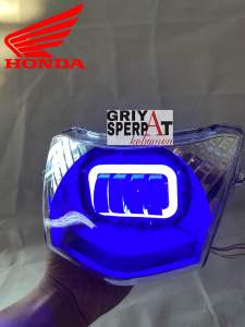 LAMPU DEPAN SUPRA FIT NEW KLT DAYMAKER LED 4 LENSA