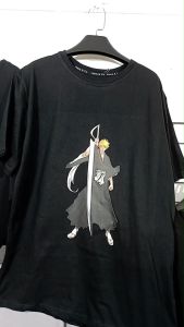 Kaos Pria 3 Dimensi Motif Ichigo Pedang Tshirt Oblong Katun 24s H0185 By Hans & Co