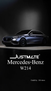 JUSTMATE MERCEDES-BENZ พรมปูพื้นรถยนต์ E-CLASS W214 2024 - 2032 E220d/E350e
