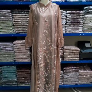 GAMIS TERBARU BISA COD READY JUMBO MAXI DRESS LUNA SERIES BRUKAT WANITA MODERN TUNANGAN KONDANGAN BATIK NAFASTORE