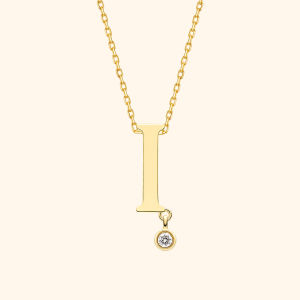 Helas | Personalized Diamond Necklace 18K Gold