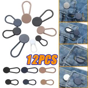 Easy-Adjust 12pcs Button Extenders For Jeans Pants Waist Button Extender For Pant Waistband Expander Pants Waist Extension