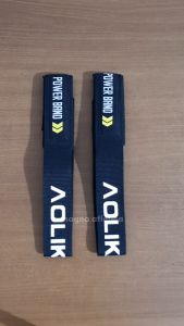 Power Lifting Strap Wrist Band Wrap Aolikes 7637 Tali Dumbbell Angkat Besi Pelindung Tangan Olahraga Gym Fitness Sports Outdoor Anti Skid