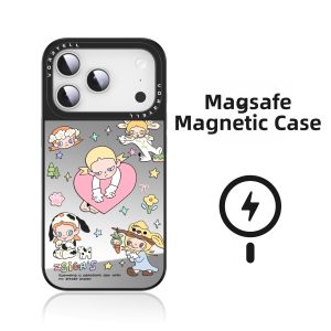 VORRYELL | Attractive Magnetic Charging Reflective Surface Non-Slip Phone Case