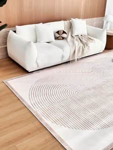 160*230cm Nordic Style Area Rug Thick Fleece Carpet Non Slip Washable Floor Mat for Living Room Bedroom Home Decoration Karpet