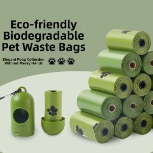 HUAZINIAO | Eco-friendly Biodegradable Pet Waste Bags Thickened