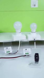 SIXWGH 433MHz RF Wireless Switch Home Remote Control 110V 220V 10A Mini Controller House Wall Light Switches Switch