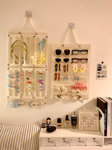 Hair Clip Hairpin Hair Accessories Hair Hoop Hair Ring Storage Fantastic Wall Hanging Bag Sunglasses Display Rack Jewelry Jewelry Box