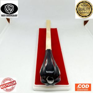 once sedotan tulang kerbau kombinasi tanduk kerbau model belimbing 18cm