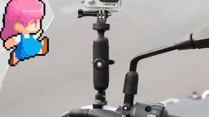 MOTOWOLF GoPRO Handlebar Camera Holder Side Mirror Cam Mount Motorbike Holder Insta360 Pemegang Kamera Motosikal