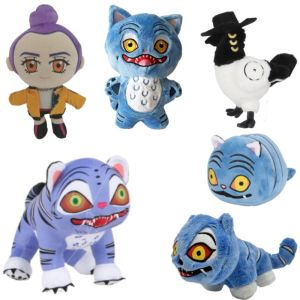 2025 Kpop Demon Plush Toys High-Quality Soft Stuffed Doll Game Hunters Tiger Stuffed Toy Doll Birthday Christmas Gift