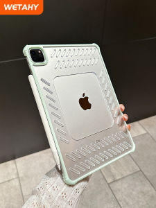 Wetahy New Transparent Acrylic Heat Dissipation iPad11 Air6 Pro13 Green 11 Inch Air5 Mini7 Case for Apple Tablets Men Women Models