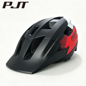 PJT Trail Bike Helmet MTB Mountain XC AM Bikes Helmet for Men Women Adults Off Road Cycling Helmet With Sun Visor Bicylce Helmet