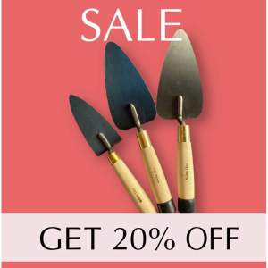 Combo Bay Thợ Hồ - Bay Xây Dựng Lá Đề-Bay Xây +Bay Tô Tặng Bay Chỉ