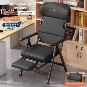MLZH | Foldable Reclining Desk Chair