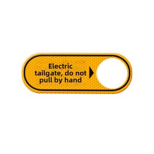 DIBOCHEPIN | Tesla Model Suitable Warning Sticker