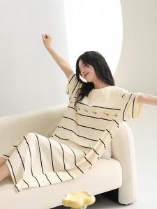 Baisina | Pure Cotton Padded Cool Sleep Dress