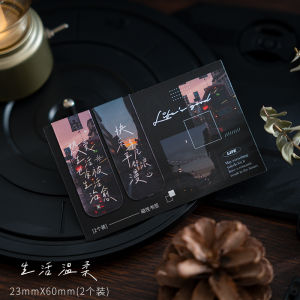 Magnetic Bookmarks Reading Clips Fridge Magnets Page Markers Artistic Inspirational Greetings Landscape Early Morning Series