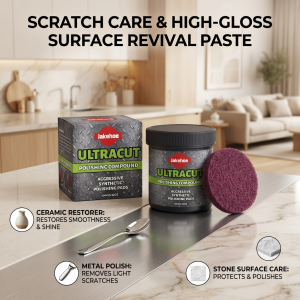 Multi-surface Polishing Cream Removing Scratches & Oxidation Stain Restoring Sleek Glossy Maintenance Metal Surface Repair Cream