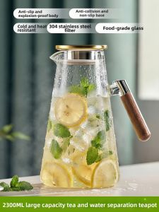 GIANXI | High Temperature Resistant Thick Glass Water Carafe