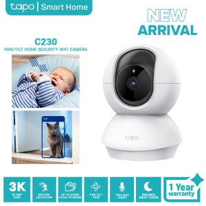 TP-Link Tapo C230 3K 5MP Pan/Tilt AI Home Security Wi-Fi Camera | Smart AI Detection