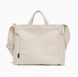 Simple Canvas Crossbody Bag Womens Single Shoulder Satchel Popular Internet Red Large Capacity Trendy Diagonal Bag Casual