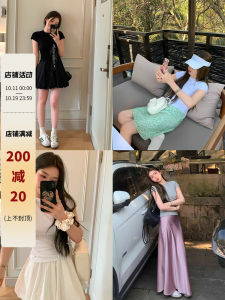 เสื้อยืดแขนสั้นทรงสลิมฟิตสำหรับผู้หญิงในฤดูร้อน เสื้อเชิ้ตแขนสั้นสไตล์เกาหลีคอตั้ง แขนกุด สวมใส่สบาย ระบายอากาศได้ดี