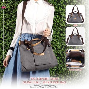 BISA COD Tas Keren Import Sling Bag / Shoulder Bag / Hand Bag High Quality Tas Import ZY995 Koleksi Tas Kerenz