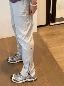 Quần Ống Đứng Mỏng Nhanh Khô Phong Cách Mỹ Cho Nam Mùa Hè Chống Thấm Nước Quần Leo Núi Thể Thao Quần Ống Rộng