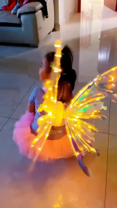 🍀ĐỒ CHƠI HÓA TRANG CÁNH BƯỚM THIÊN THẦN TỰ ĐỘNG VẪY CÁNH DÀNH CHO BÉ🍀