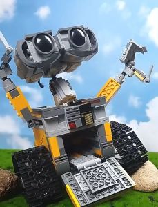 Wall E Robot Bộ Đồ Chơi Xếp Hình Lắp Ráp Người Máy Biết Yêu Cho Bé