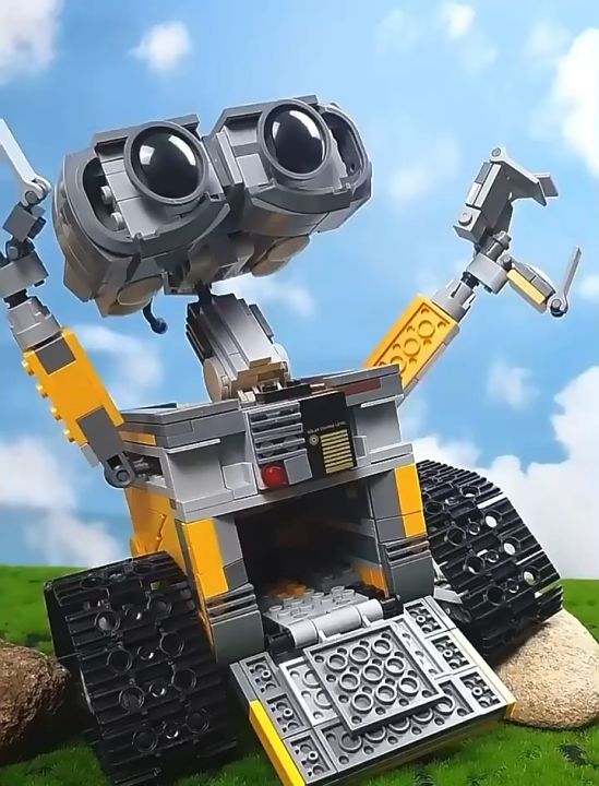 Wall E Lego Bộ Đồ Chơi Xếp Hình Lắp Ráp Cho Bé Robot Người Máy