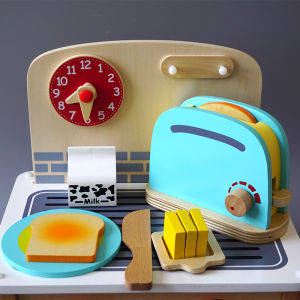 Toaster Simulation Toy for Kids Kitchen Role Play