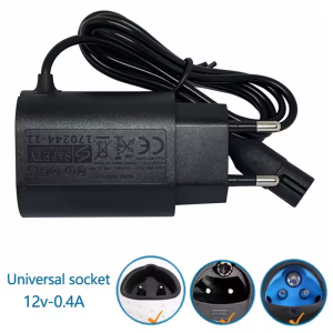 12V 0.4A Applicable Replacement Shaving Charger For Braun Series S3 S5 S7 S8 S9 Electric Shaver Charger Adapter Durable Easy
