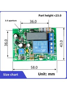 10-Hour Delay Power off Relay Module Timer Controller Switch 220V Charging Protection Delay Electrical Control Savings Device